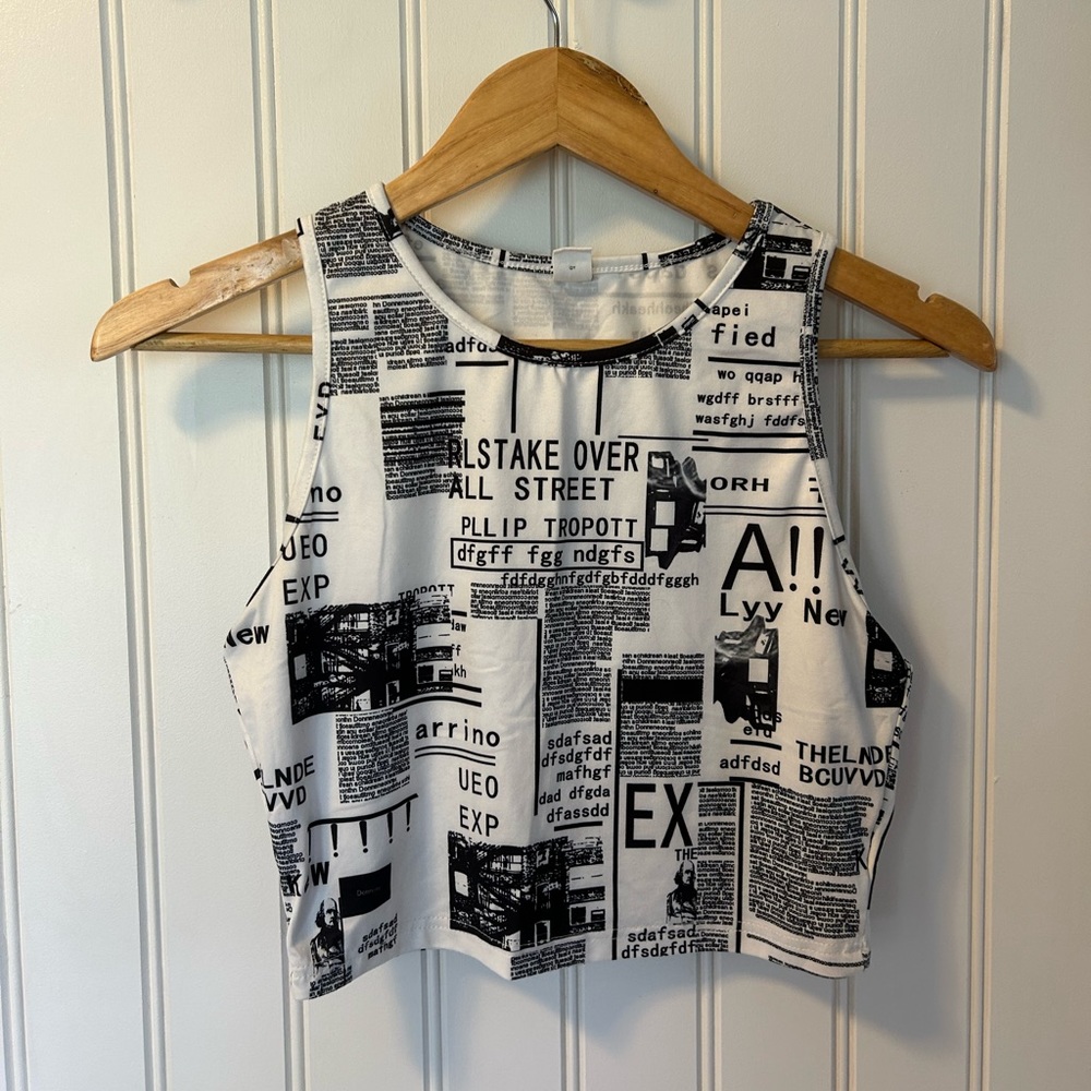 Newspaper Tank Top - Picture 5 of 7